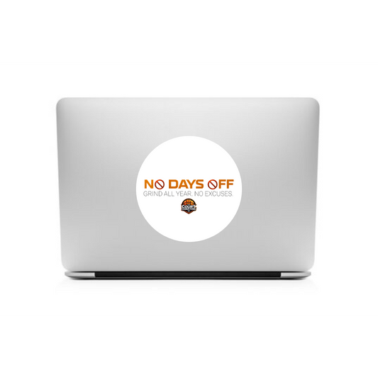 No Days Off – Mindset Sticker