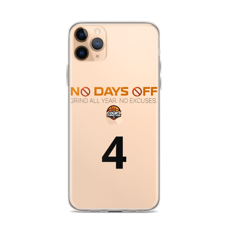NO DAYS OFF Case for iPhone®