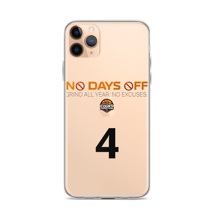 NO DAYS OFF Case for iPhone®